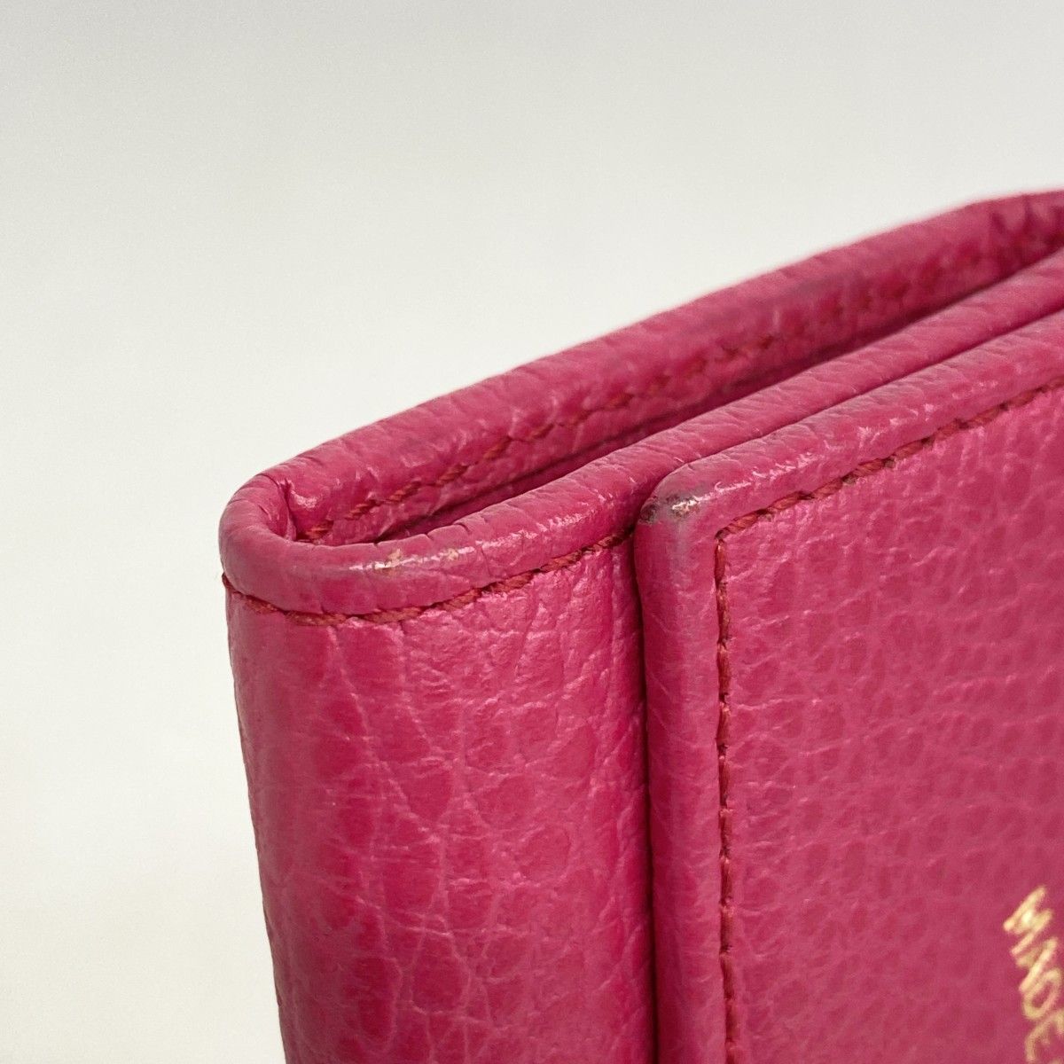 Gucci Key Case Swing Leather Pink Gold Key Holder — view 5