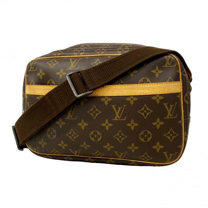Louis Vuitton Shoulder Bag Monogram Reporter PM Brown
