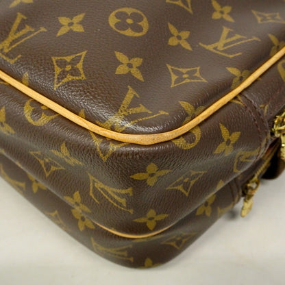 Louis Vuitton Shoulder Bag Monogram Reporter PM Brown — view 7