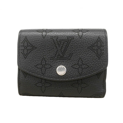 Louis Vuitton Trifold Wallet Mahina Portefeuille Iris XS Noir
