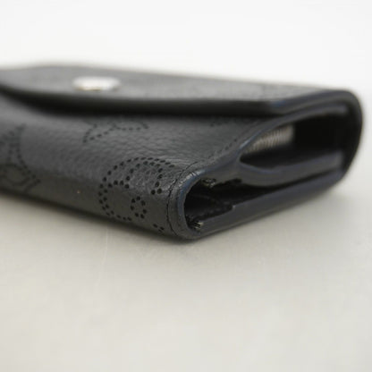 Louis Vuitton Trifold Wallet Mahina Portefeuille Iris XS Noir — view 5