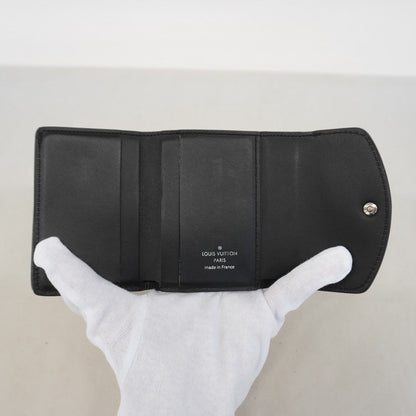 Louis Vuitton Trifold Wallet Mahina Portefeuille Iris XS Noir — view 3