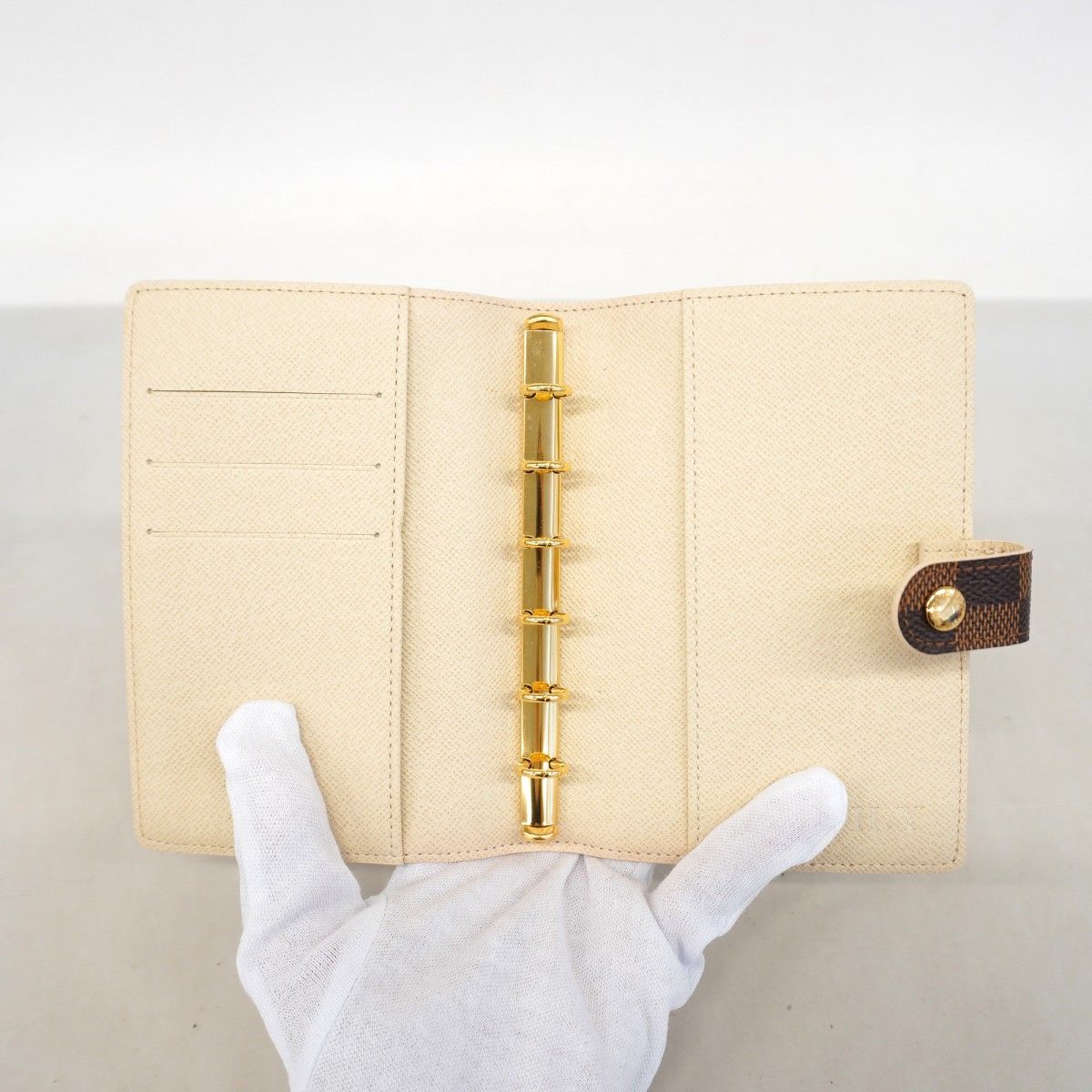 Louis Vuitton Notebook Cover Damier Agenda PM Ebene — view 3