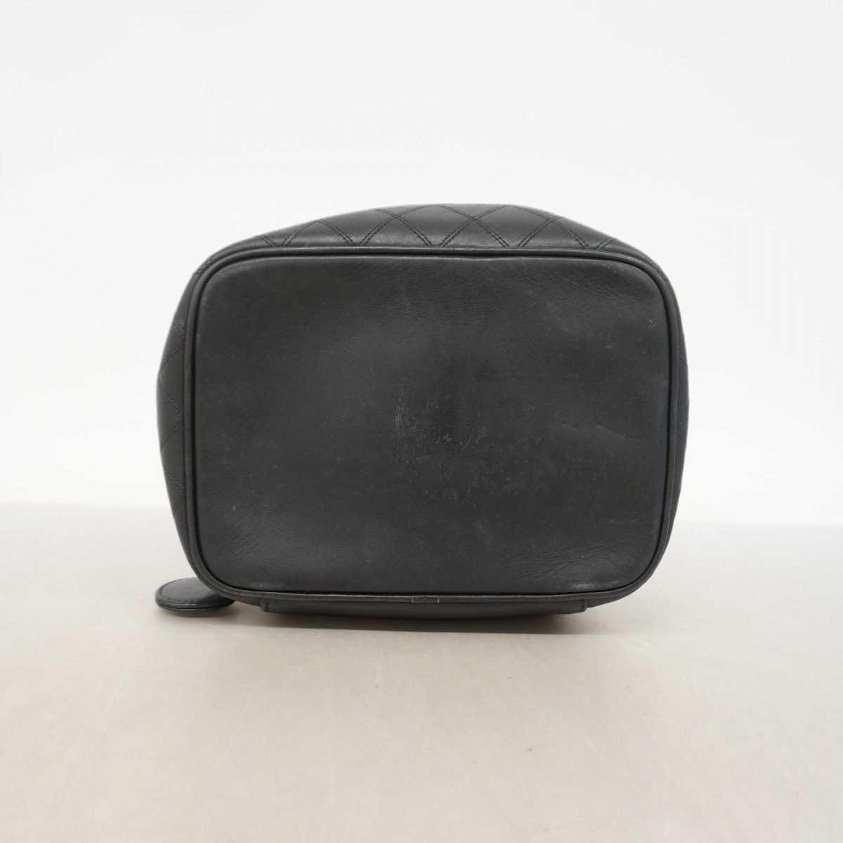 Chanel Vanity Bag Bicolor Lambskin Black Gold — view 3