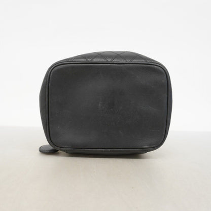 Chanel Vanity Bag Bicolor Lambskin Black Gold — view 3