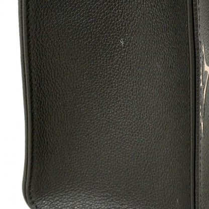 Louis Vuitton Handbag Monogram Empreinte Bicolor On The Go PM Black Beige — view 8