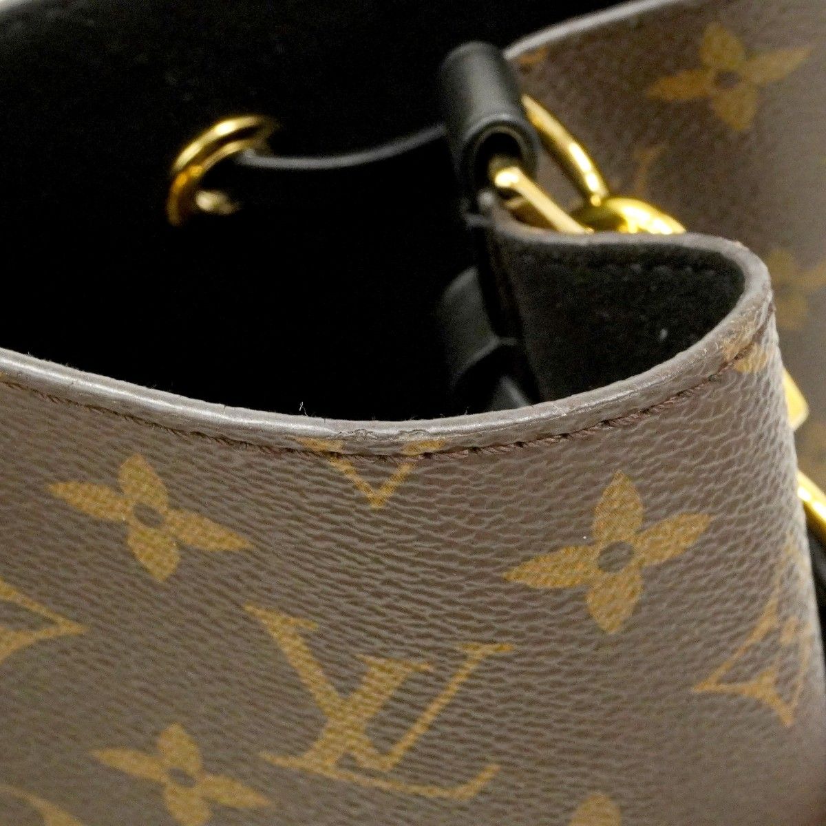 Louis Vuitton Shoulder Bag Monogram Neo Noe Noir — view 7