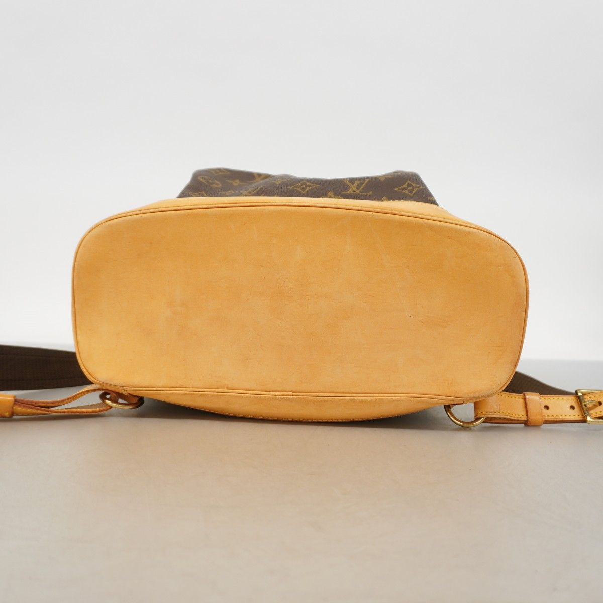 Louis Vuitton Backpack Monogram Montsouris GM Brown — view 3