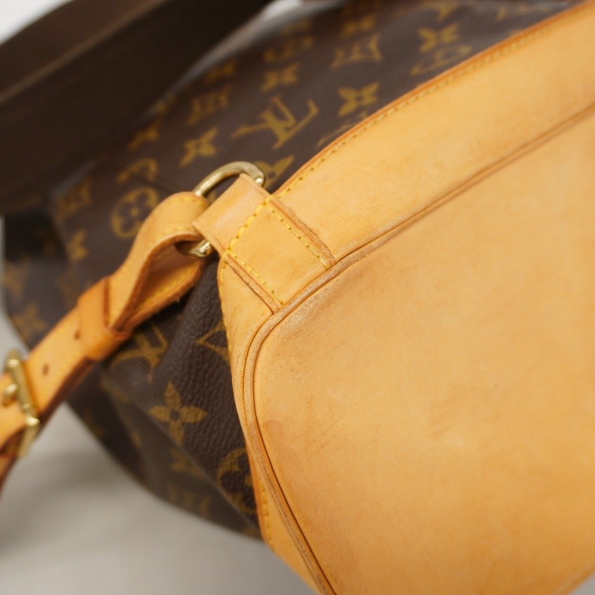 Louis Vuitton Backpack Monogram Montsouris GM Brown — view 6