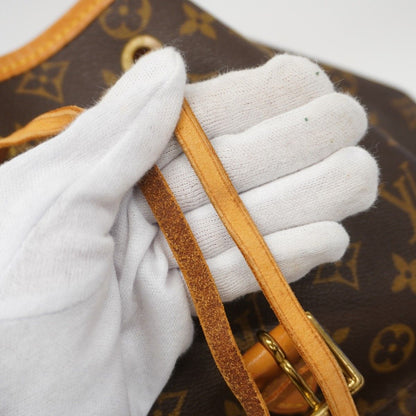Louis Vuitton Backpack Monogram Montsouris GM Brown — view 8