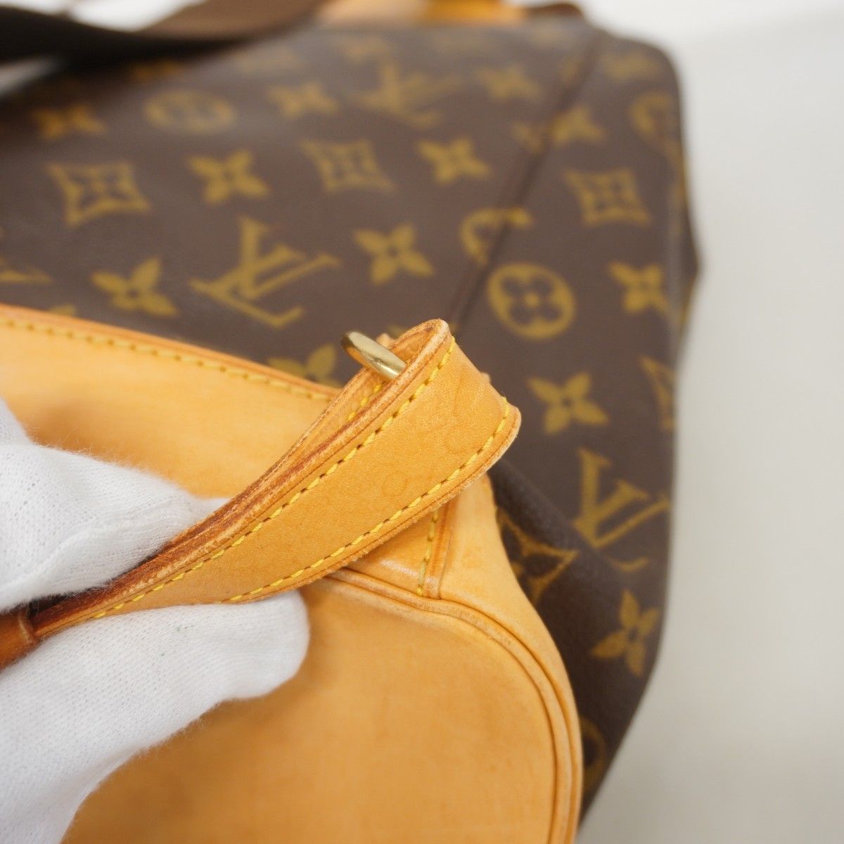 Louis Vuitton Backpack Monogram Montsouris GM Brown — view 7