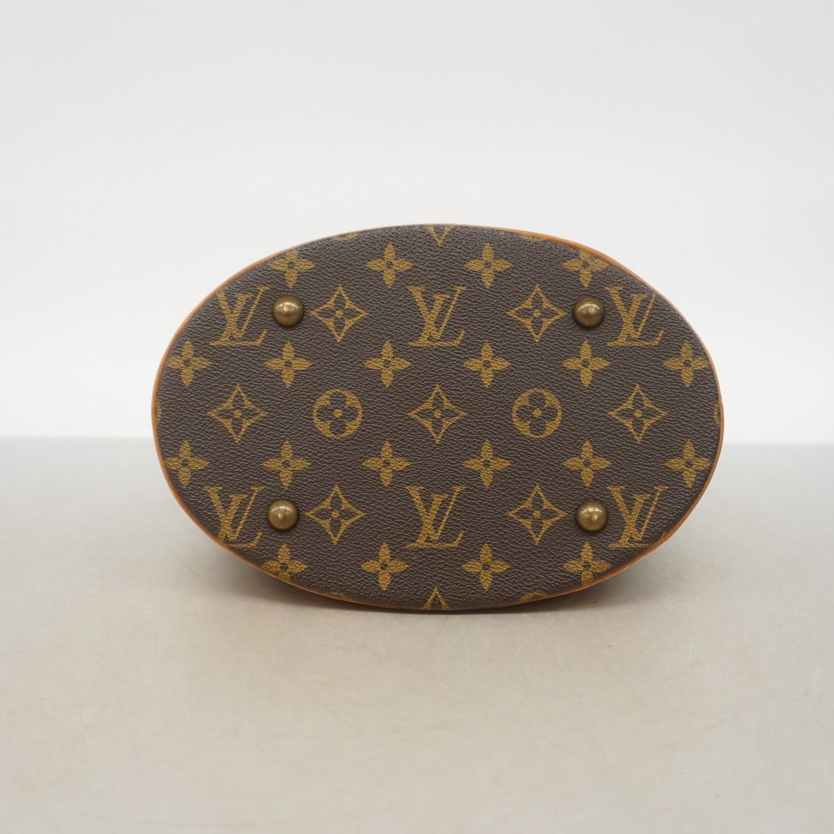 Louis Vuitton Tote Monogram Bucket PM Brown — view 3