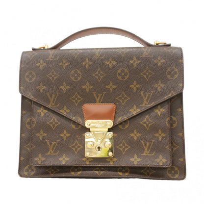 Louis Vuitton Handbag Monogram Monceau 28 Brown