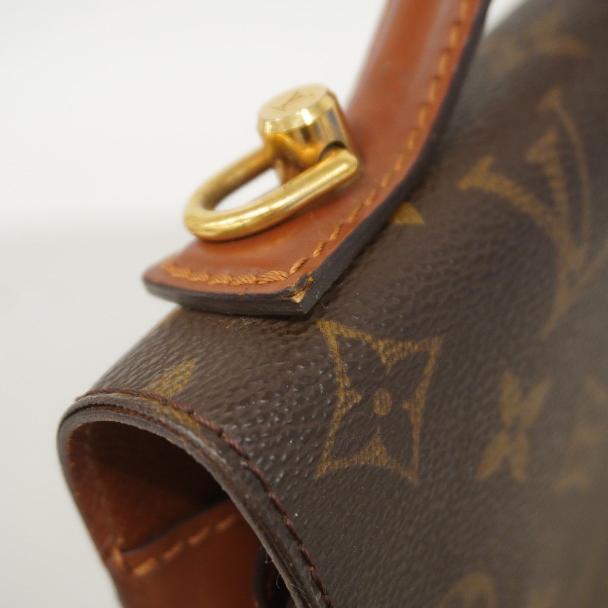 Louis Vuitton Handbag Monogram Monceau 28 Brown — view 7