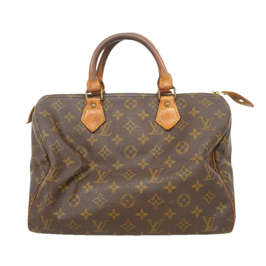 Louis Vuitton Handbag Monogram Speedy 30 Brown