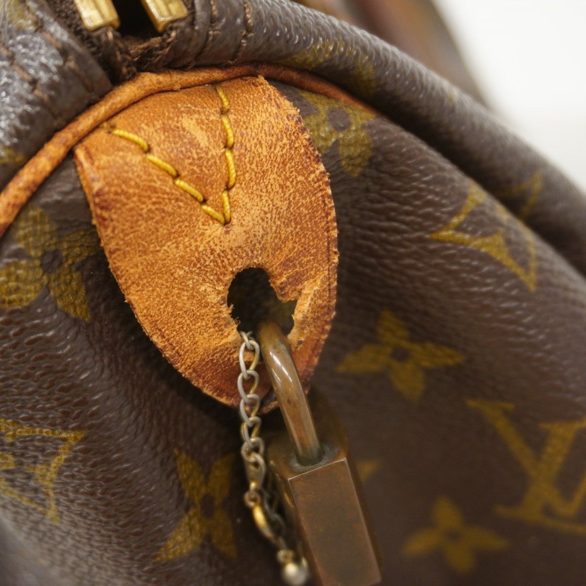 Louis Vuitton Handbag Monogram Speedy 30 Brown — view 8