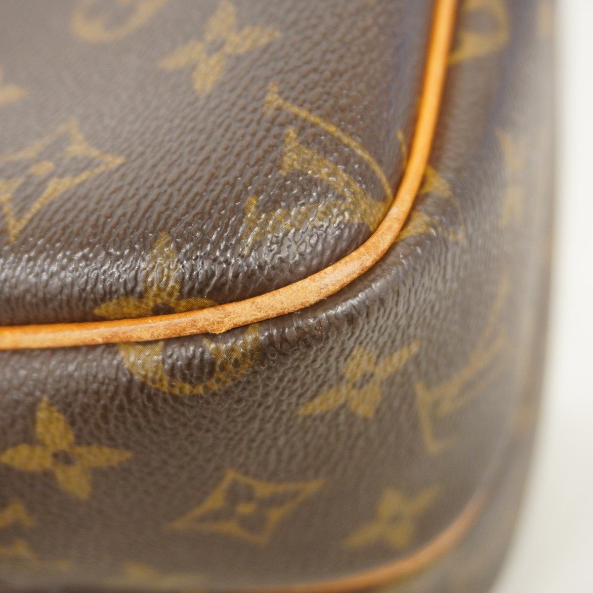 Louis Vuitton Shoulder Bag Monogram Reporter PM Brown — view 7