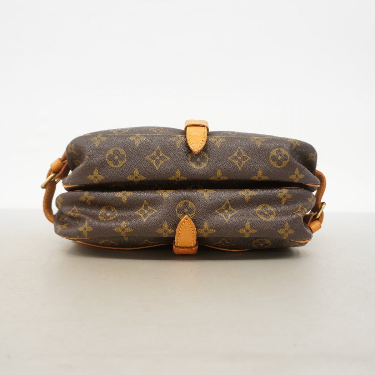 Louis Vuitton Shoulder Bag Monogram Saumur 30 Brown — view 3