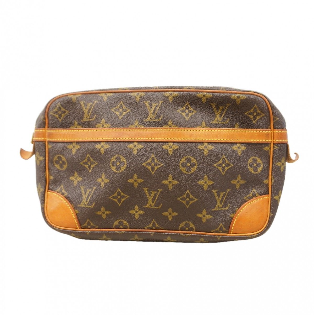 Louis Vuitton Clutch Monogram Compiegne 28 Brown