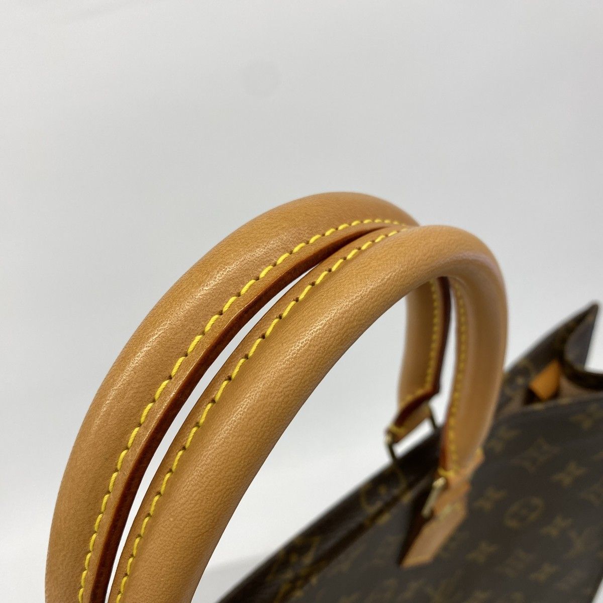 Louis Vuitton Tote Monogram Sac Plat Brown — view 8