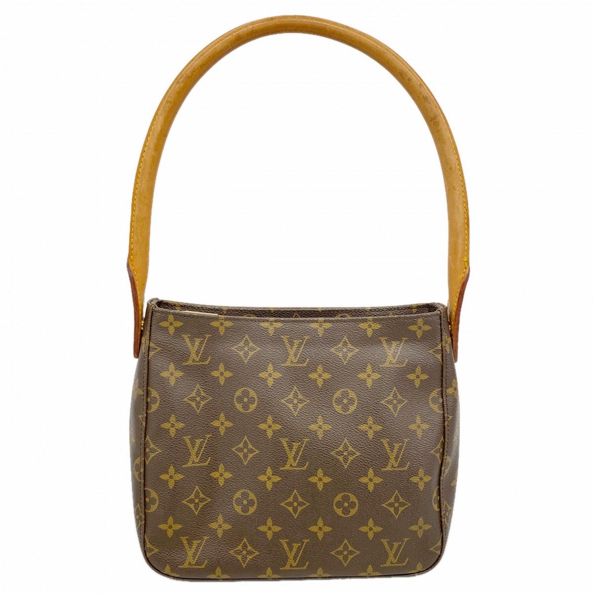 Louis Vuitton Shoulder Bag Monogram Looping MM Brown