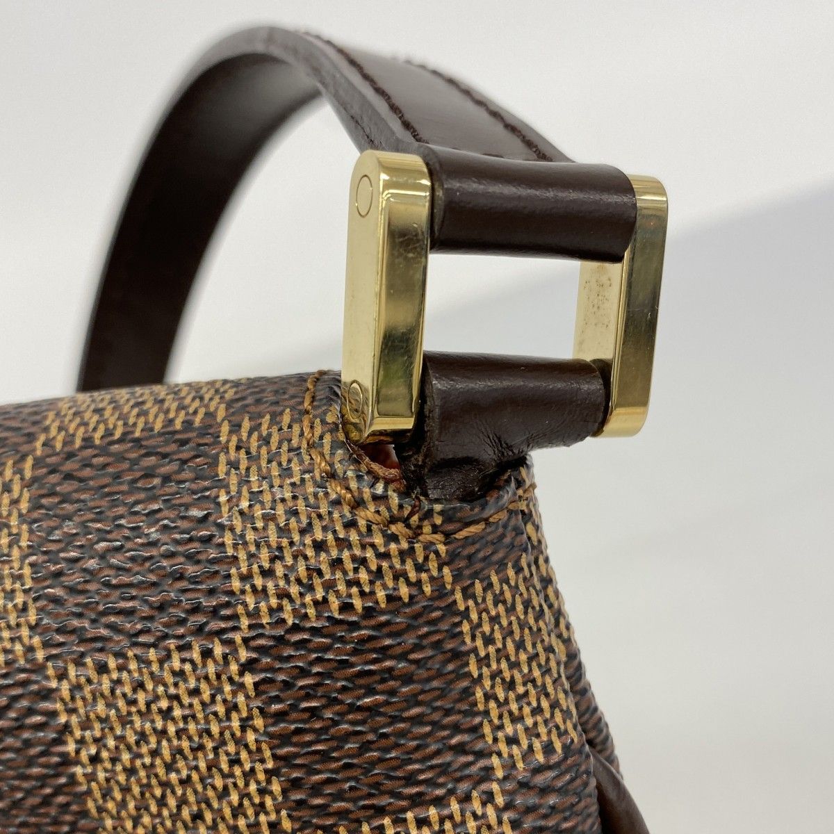 Louis Vuitton Shoulder Bag Damier Musette Tango Long Strap Ebene — view 7