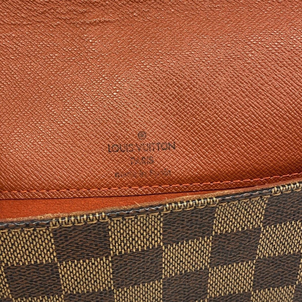 Louis Vuitton Shoulder Bag Damier Musette Tango Long Strap Ebene — view 5