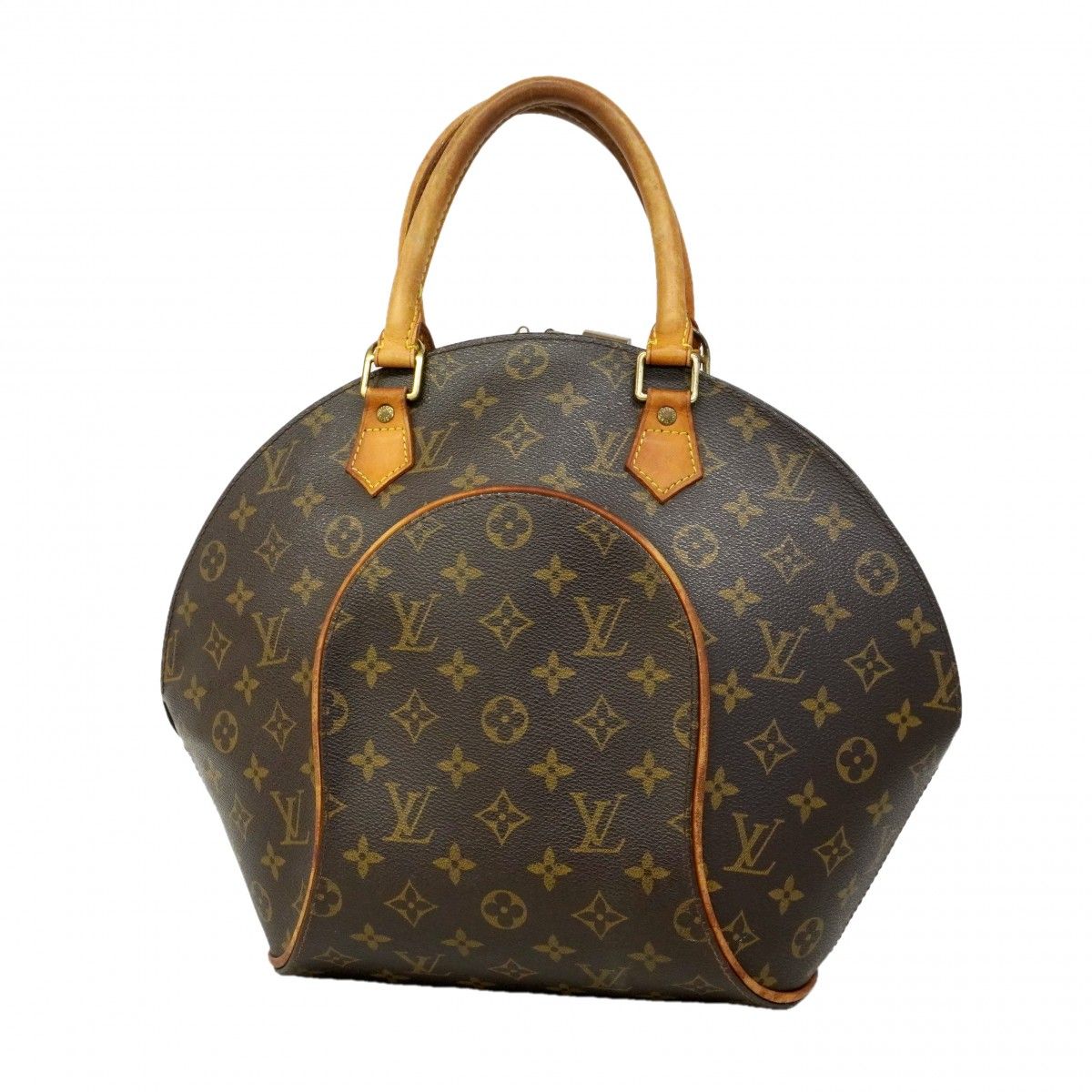 Louis Vuitton Handbag Monogram Ellipse MM Brown