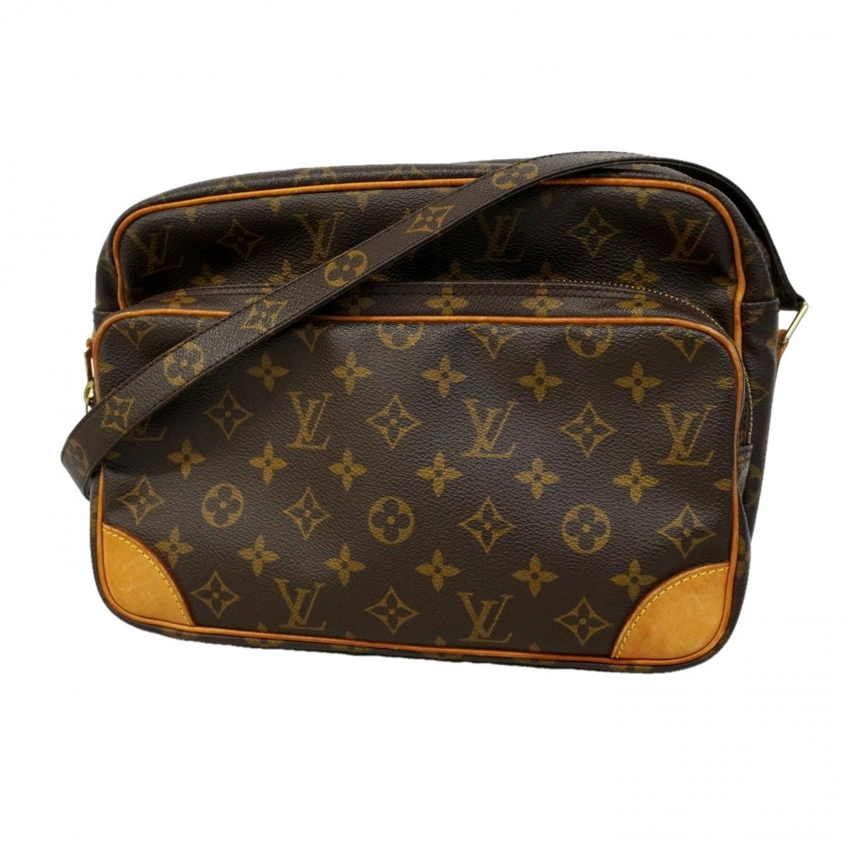 Louis Vuitton Shoulder Bag Monogram Nile Brown