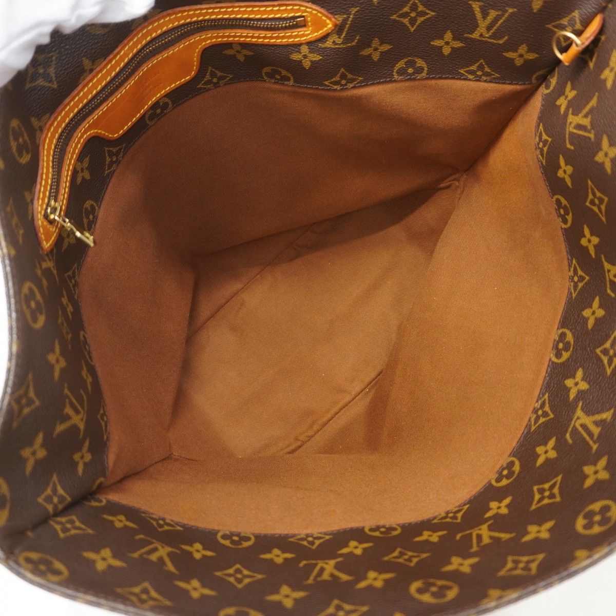 Louis Vuitton Tote Monogram Sac Shopping Brown — view 4