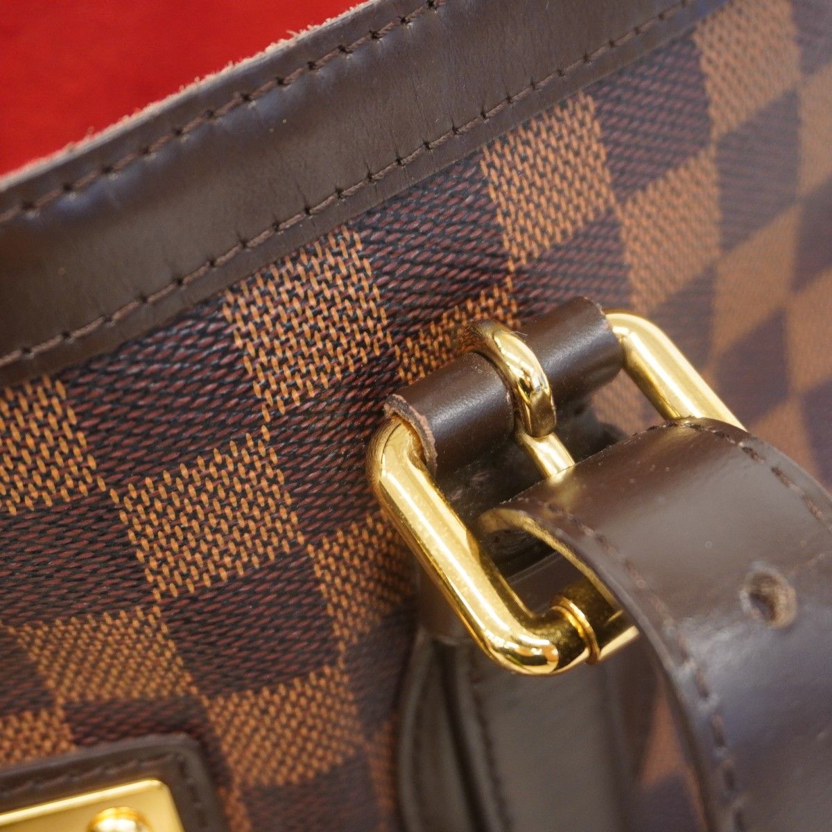 Louis Vuitton Tote Damier Hampstead MM Ebene — view 8