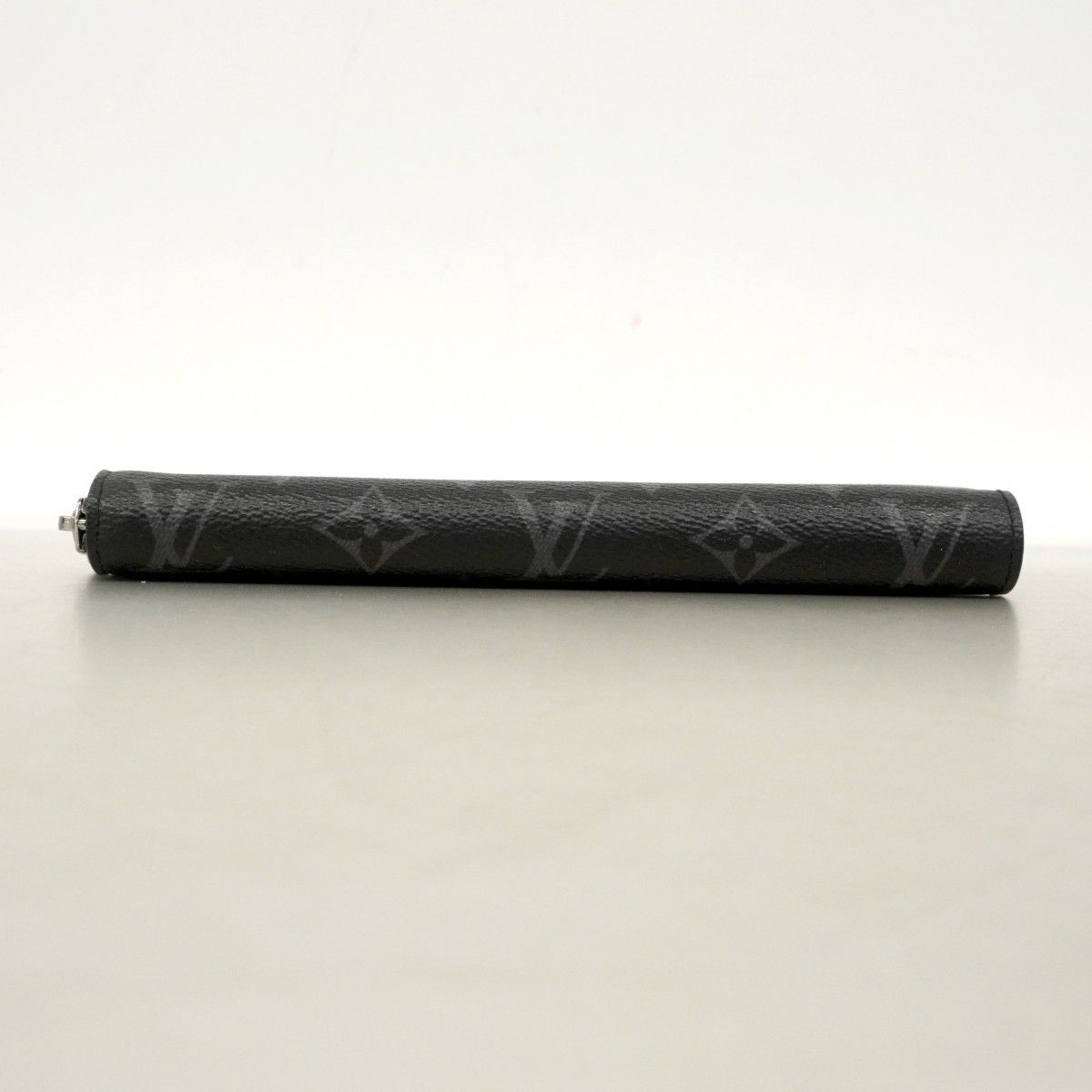Louis Vuitton Wallet Monogram Eclipse Zippy Horizontal Black — view 3