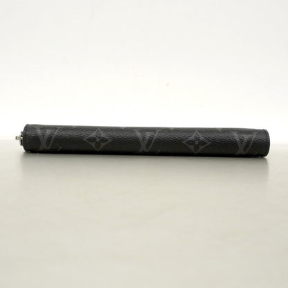 Louis Vuitton Wallet Monogram Eclipse Zippy Horizontal Black — view 3