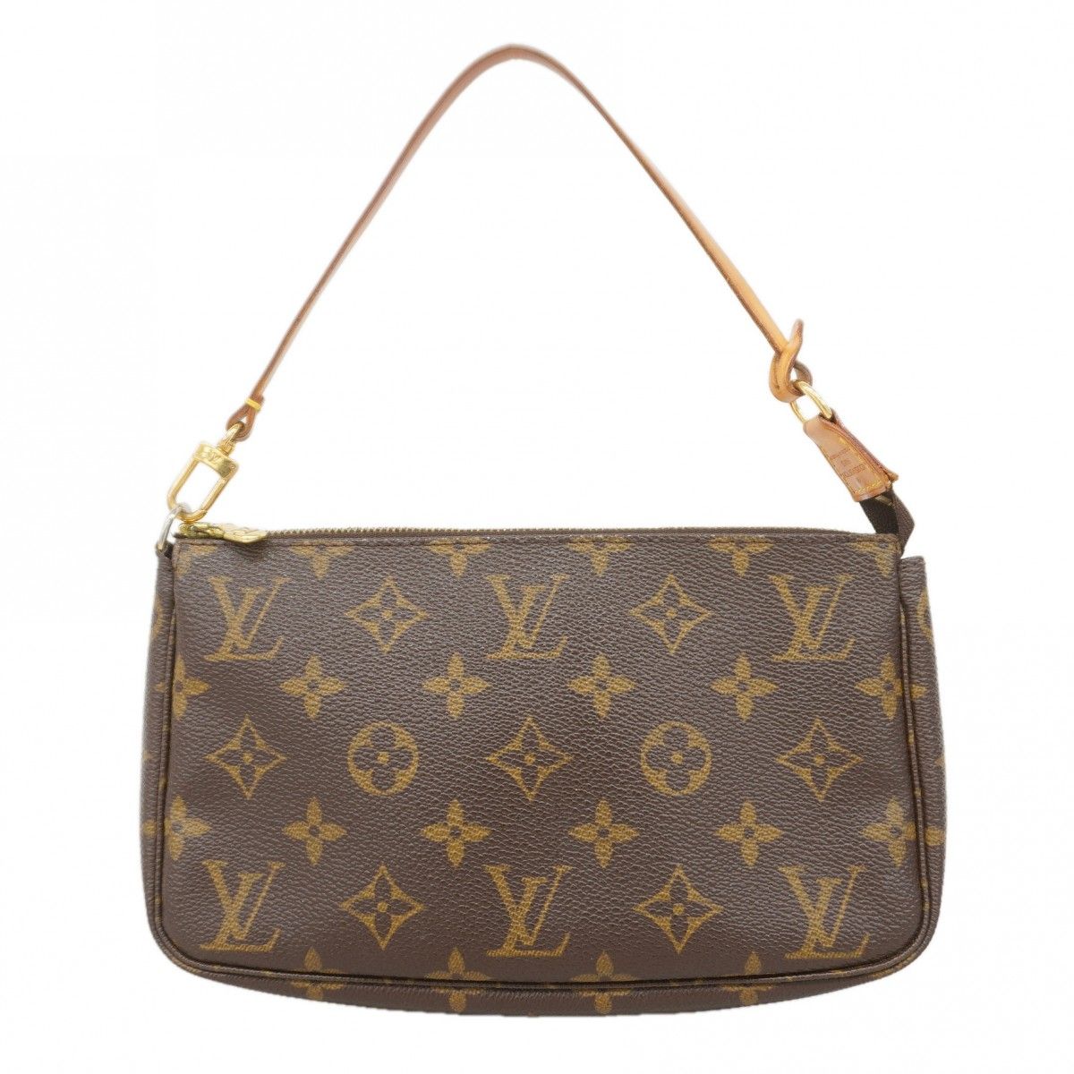 Louis Vuitton Pouch Monogram Pochette Brown