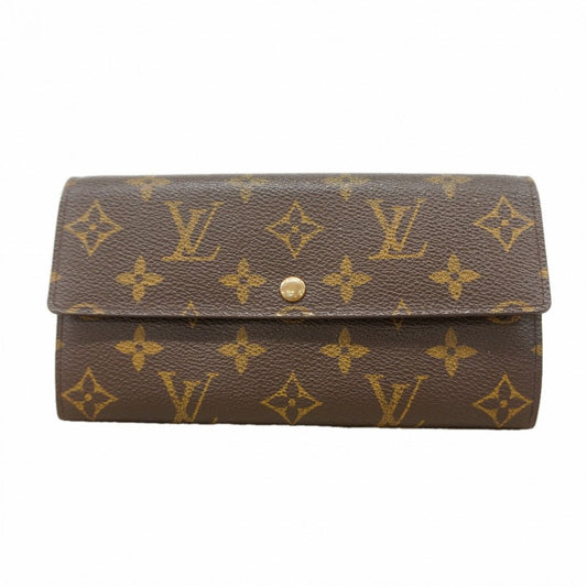 Louis Vuitton Wallet Monogram Pochette Porte-Monnaie Cles Brown