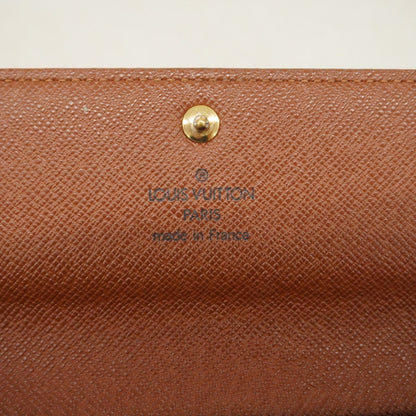 Louis Vuitton Wallet Monogram Pochette Porte-Monnaie Cles Brown — view 4