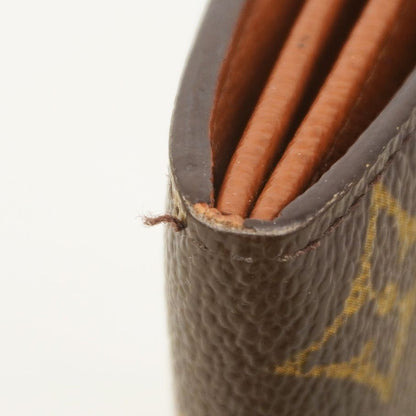 Louis Vuitton Wallet Monogram Pochette Porte-Monnaie Cles Brown — view 5
