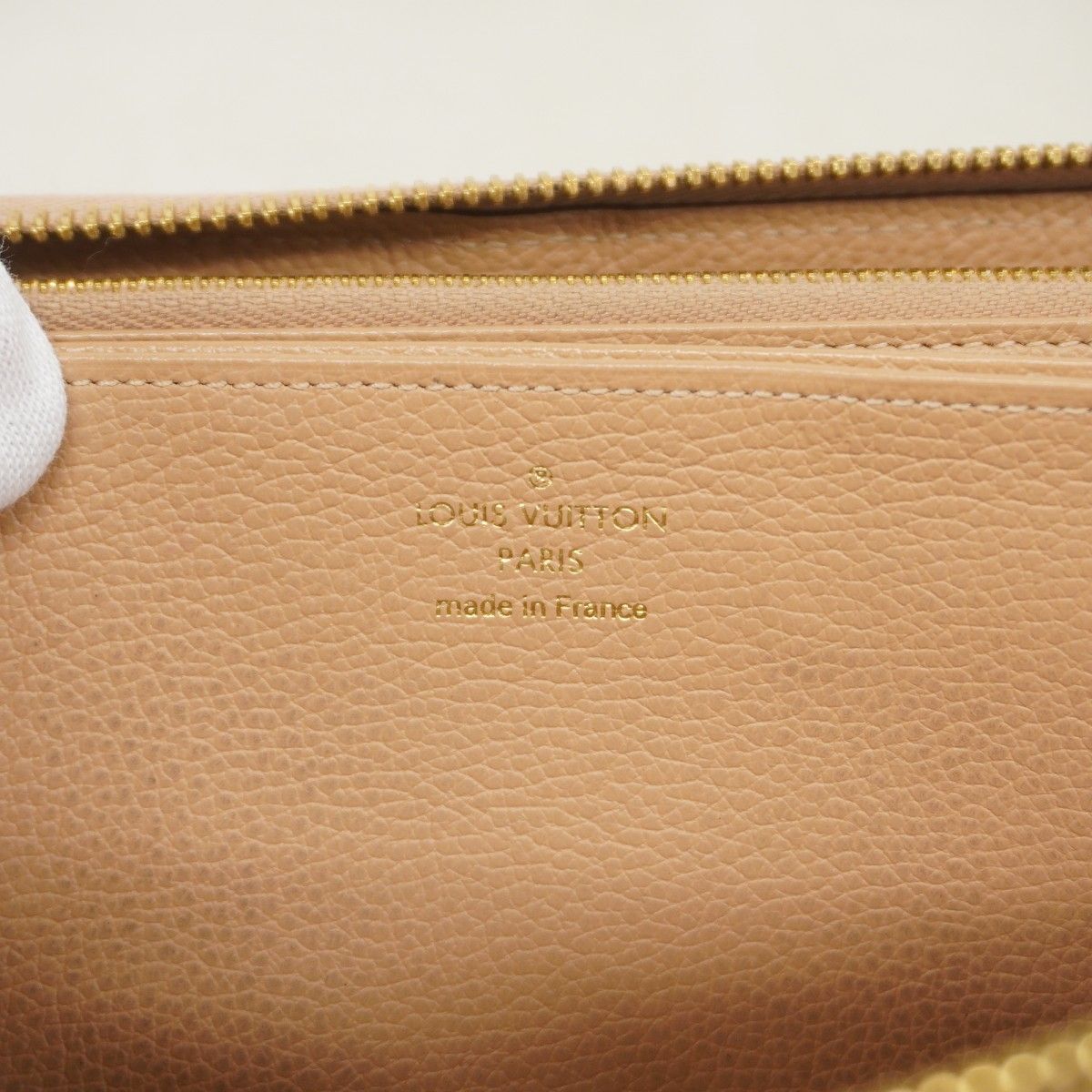 Louis Vuitton Wallet Monogram Empreinte Zippy Tourtore — view 4