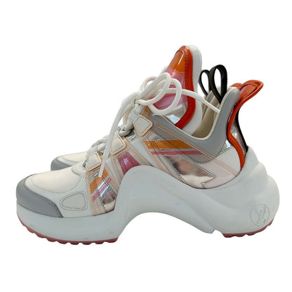 Louis Vuitton Sneakers Leather Acryte Orange 36 Cool — view 4