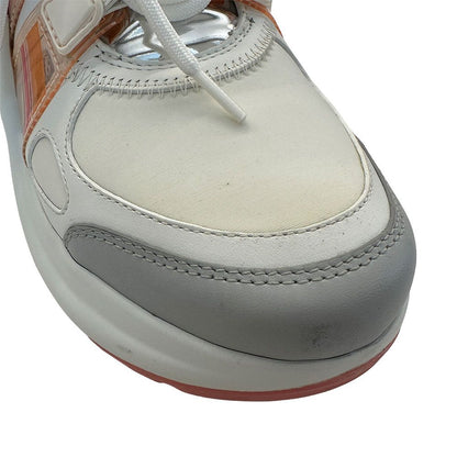 Louis Vuitton Sneakers Leather Acryte Orange 36 Cool — view 9