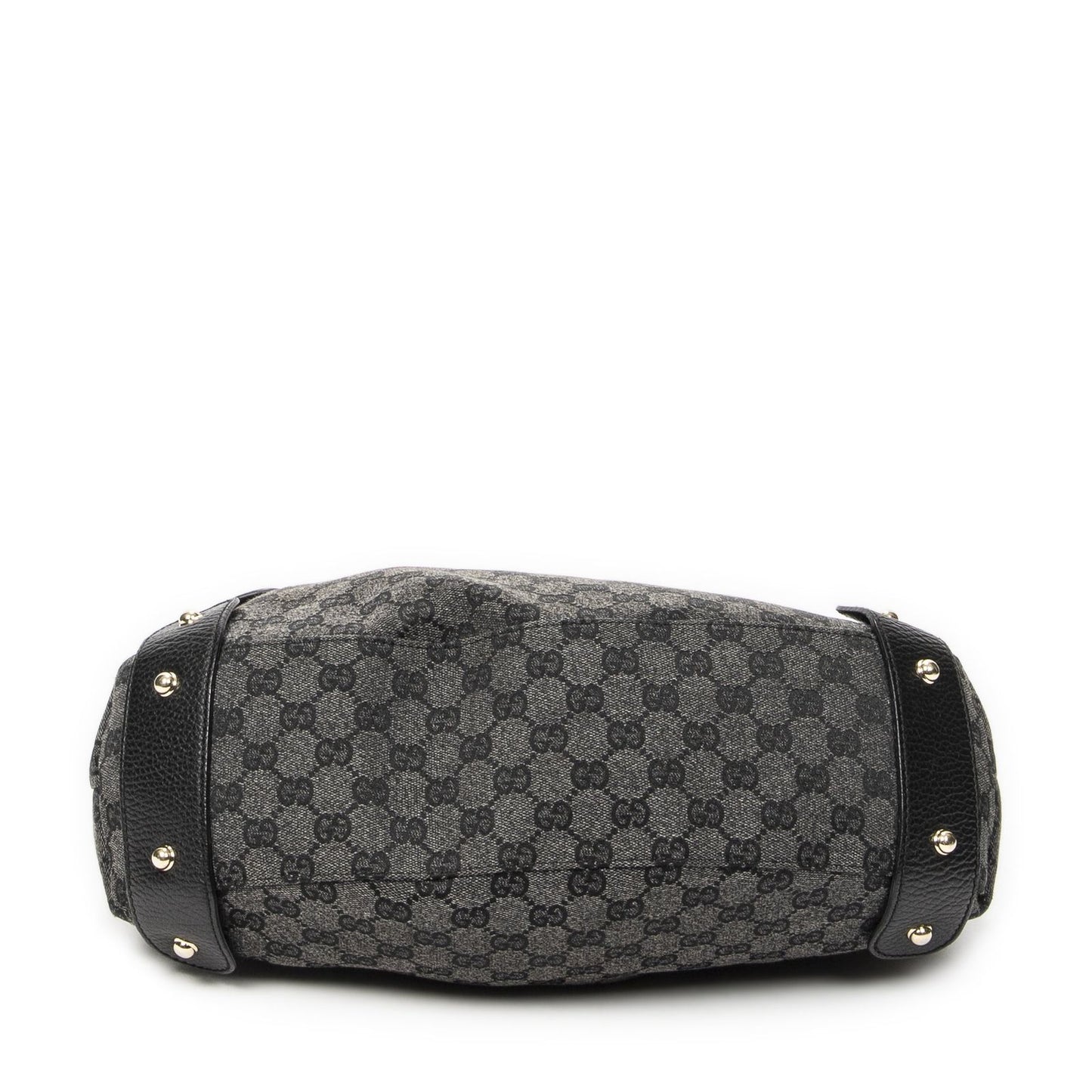 Gucci Paloma Tote Black GG Denim Canvas — view 6