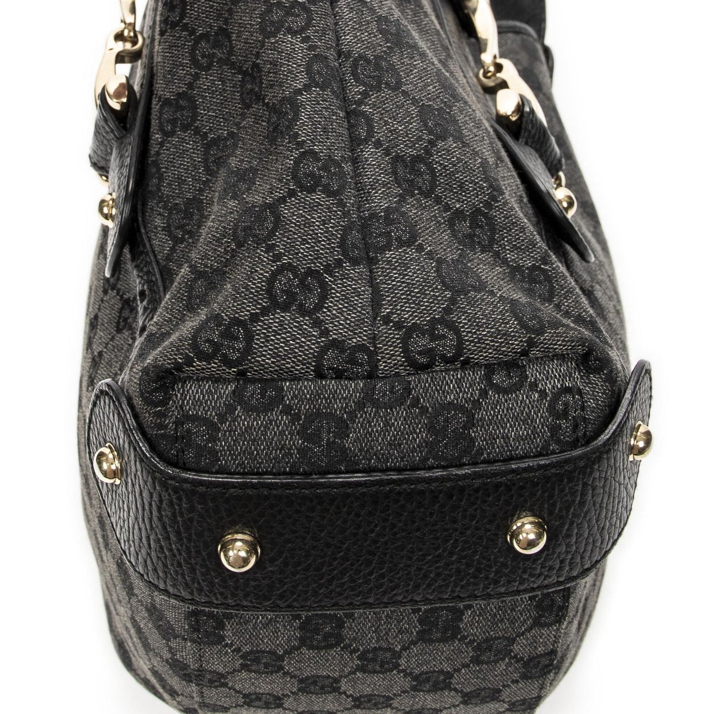 Gucci Paloma Tote Black GG Denim Canvas — view 8
