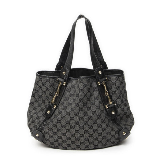 Gucci Paloma Tote Black GG Denim Canvas
