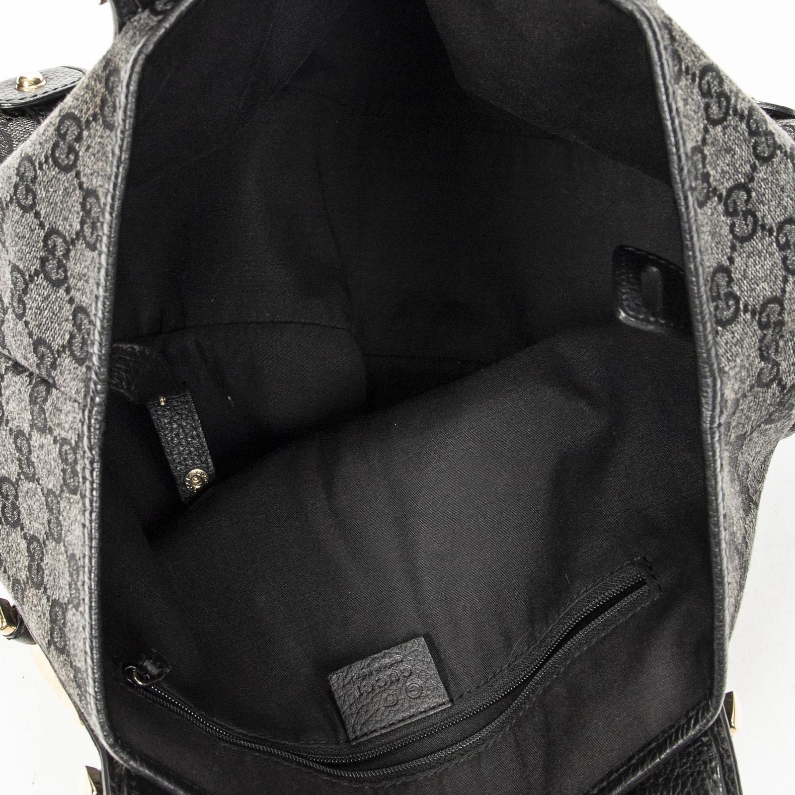 Gucci Paloma Tote Black GG Denim Canvas — view 9