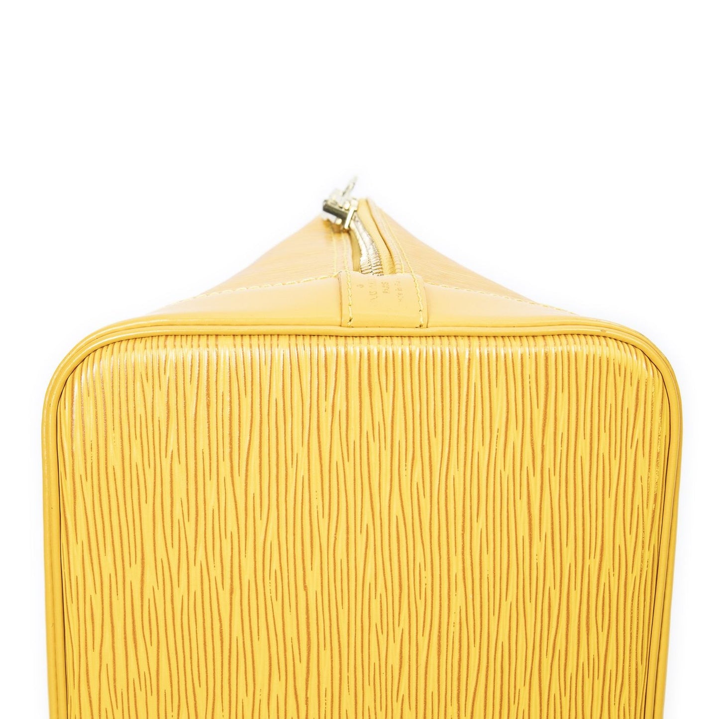 Louis Vuitton Alma Yellow Epi Handbag — view 8