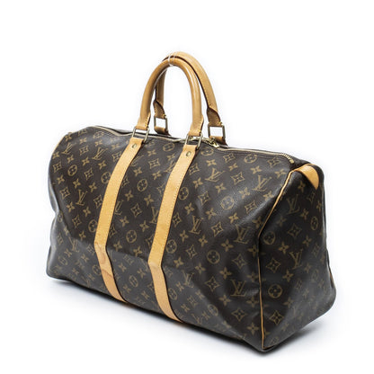 Louis Vuitton Keepall Brown Monogram Canvas — view 2