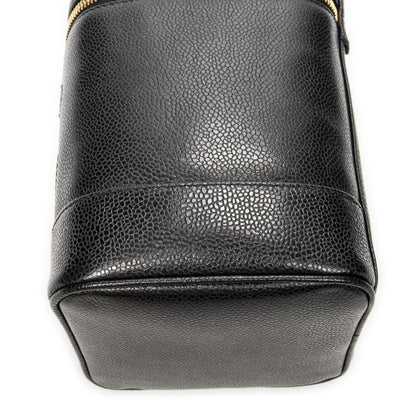 Chanel Timeless Shawl Vanity Case Black Caviar Leather — view 8