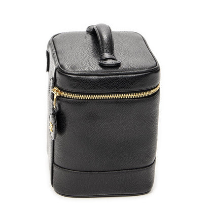 Chanel Timeless Shawl Vanity Case Black Caviar Leather — view 4