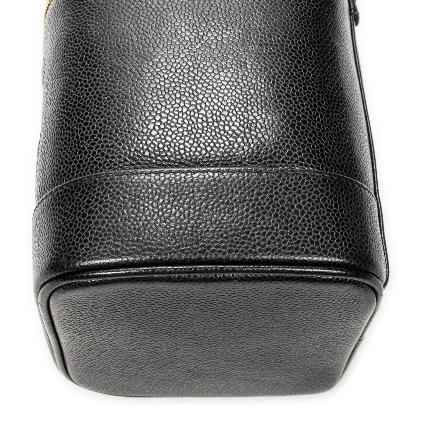 Chanel Timeless Shawl Vanity Case Black Caviar Leather — view 8