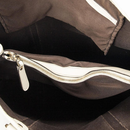 Gucci Vertical Tote White Beige Supreme Canvas — view 9